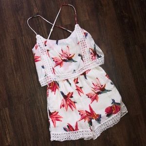 Abercrombie Floral Romper